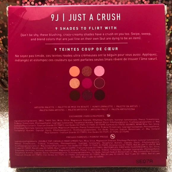 BNIB! Morphe Just a Crush 9J Eyeshadow Palette π¨ - Picture 5 of 6